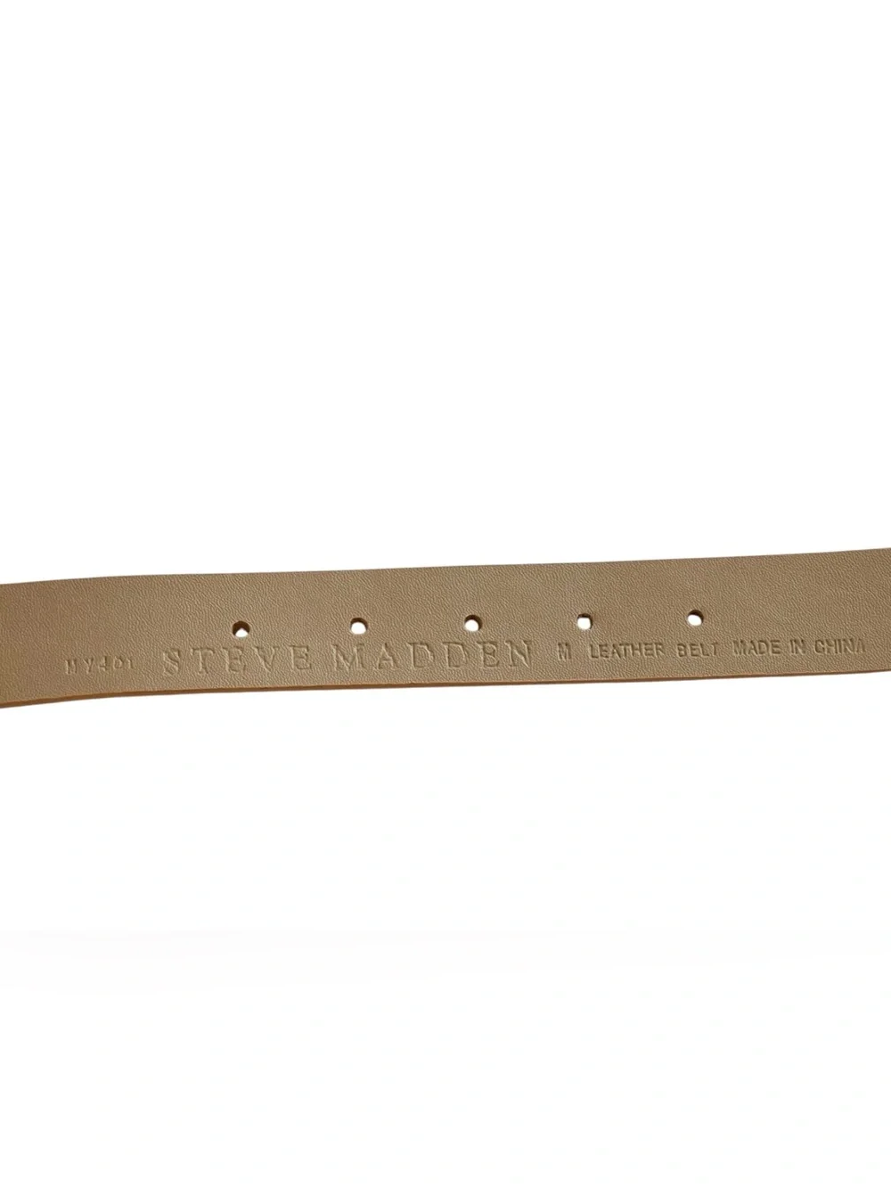Steve Madden Western Southwestern Boho Studded Turquoise Leather Belt Size M